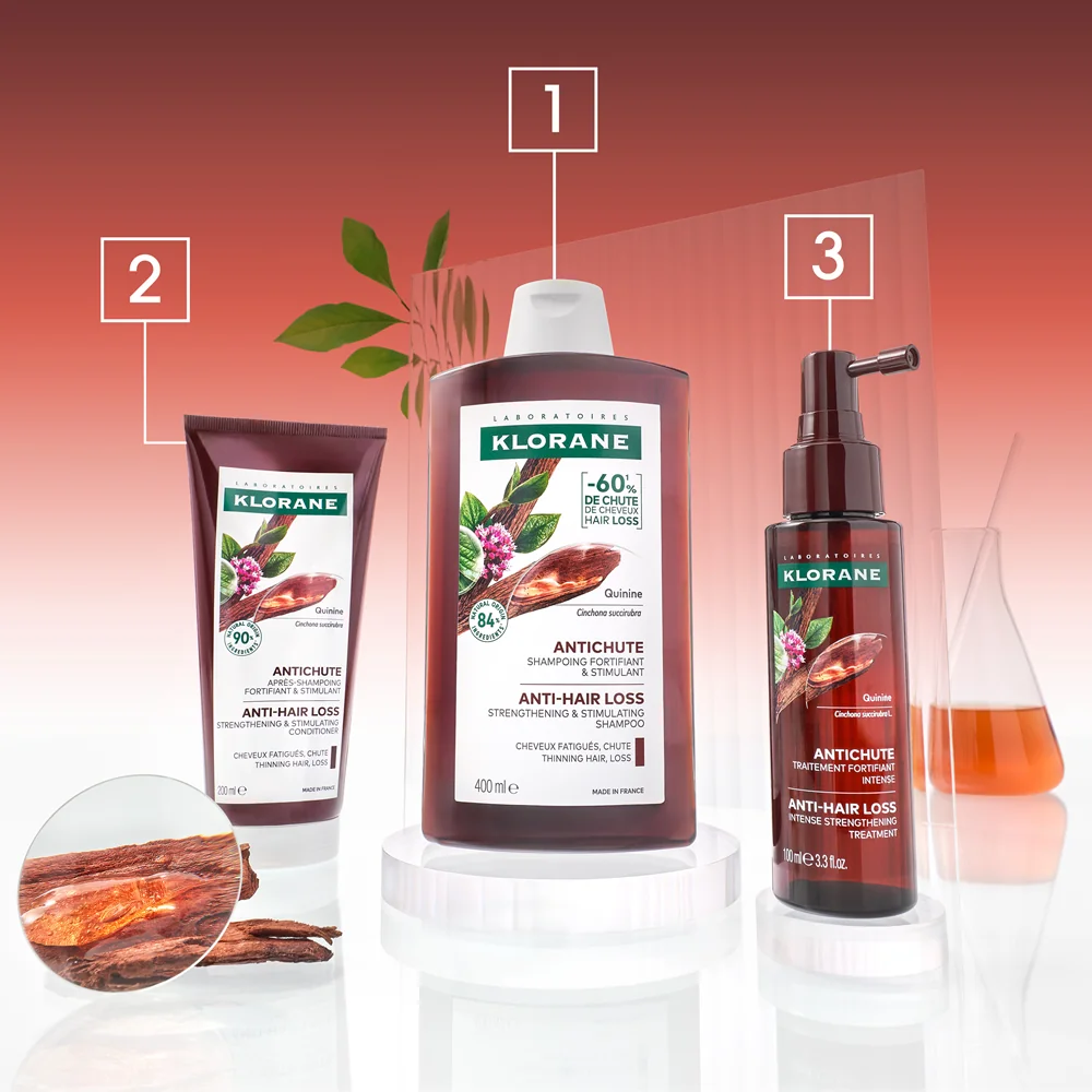 KLORANE Intenzivní posilující péče s chininem 100 ml