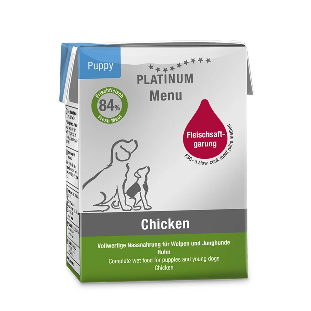 Platinum Menu Puppy Chicken - Kuře pro štěňata 375 g 