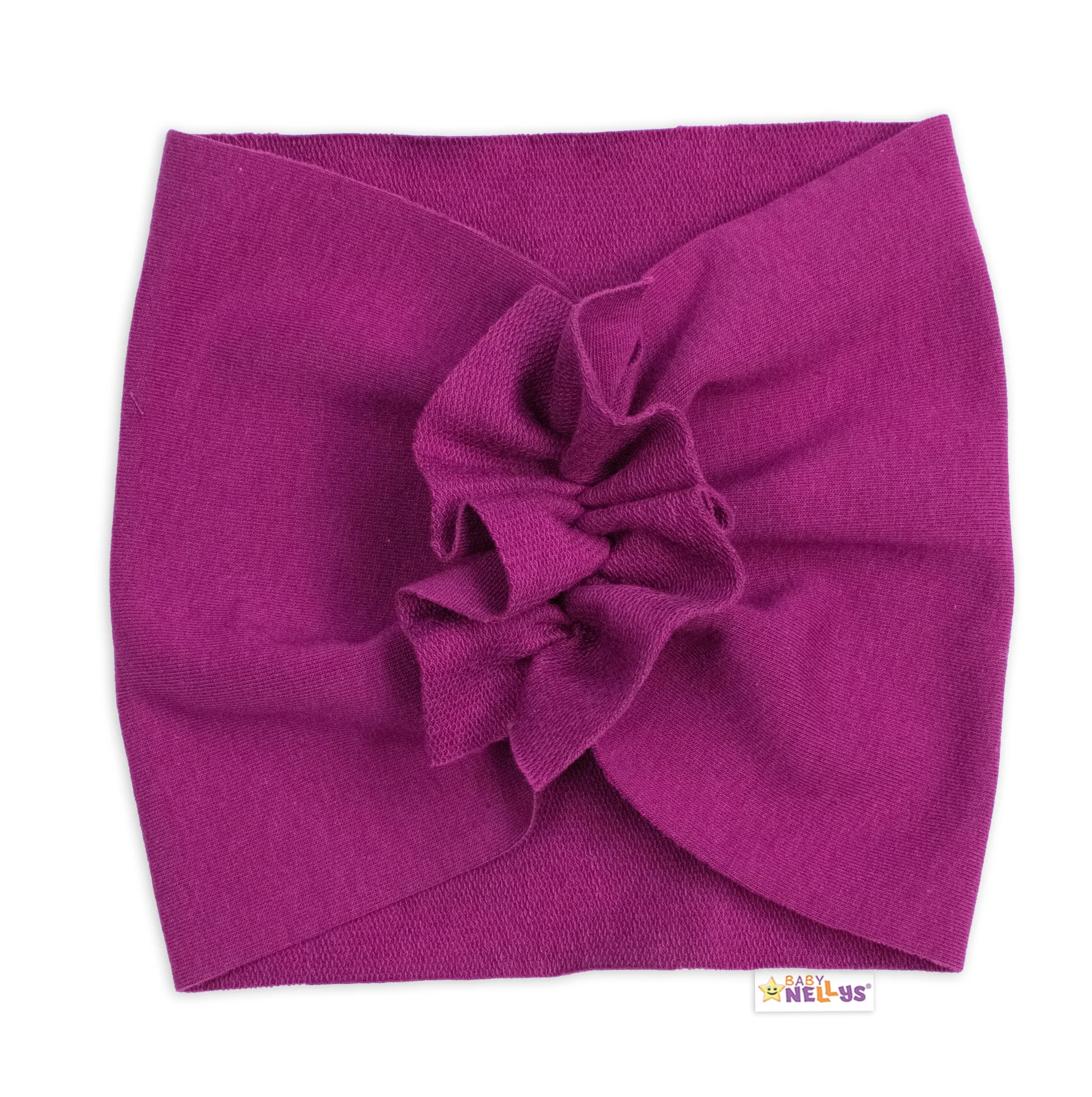 Baby Nellys Luxusní bavlněná sada, 3D, NATURE - purpurová, vel. 74