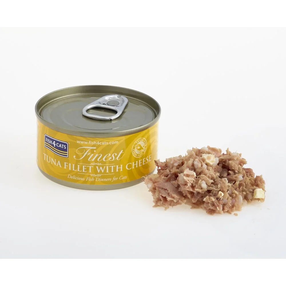 Fish4Cats Konzerva pro kočky Finest tuňák se sýrem 70 g