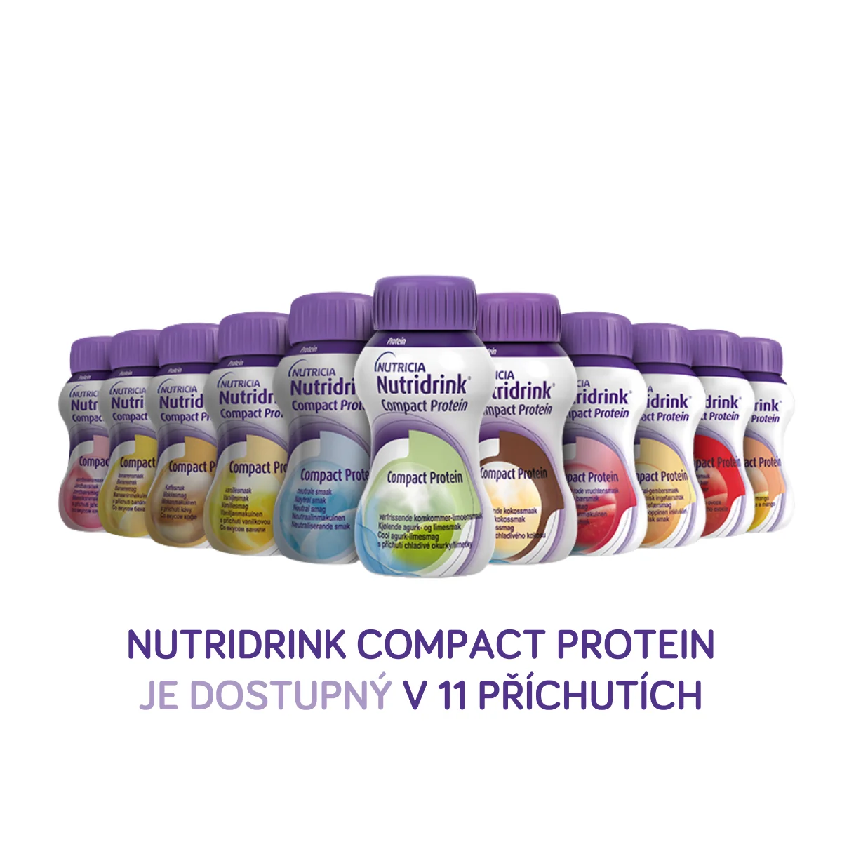 Nutridrink Compact Protein s příchutí banánovou 4x125 ml