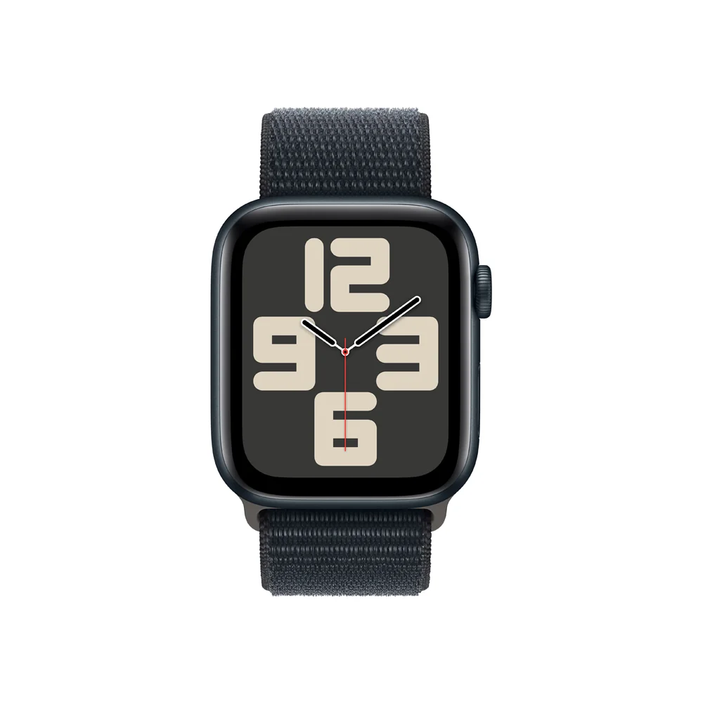 Apple Watch SE Cellular 44 mm sport loop smart hodinky Midnight