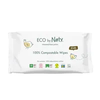 ECO by Naty Vlhčené ubrousky bez vůně pro citlivou pokožku