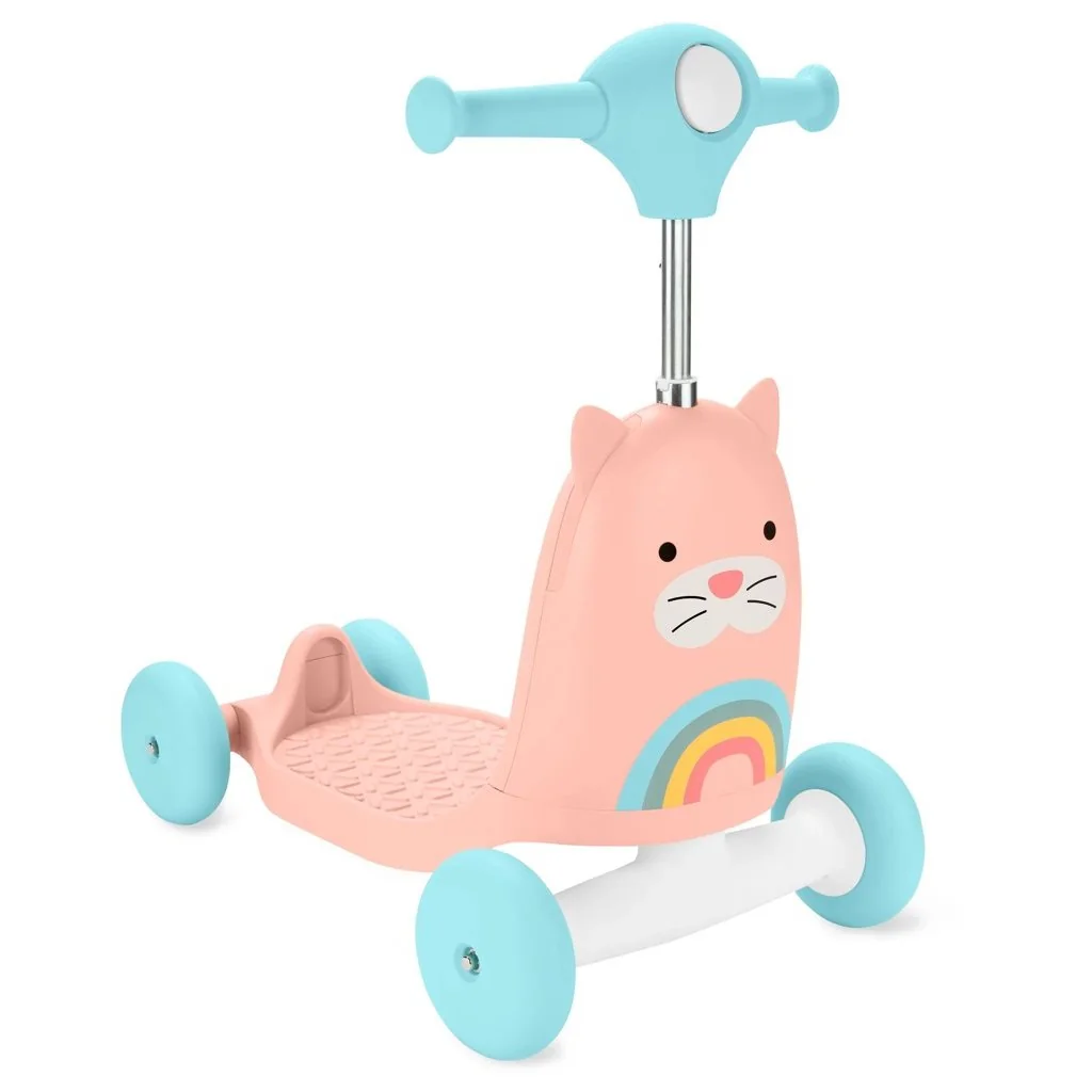 SKIP HOP Zoo odrážedlo 3v1 Ride-On Kočka 12m+ do 20 kg