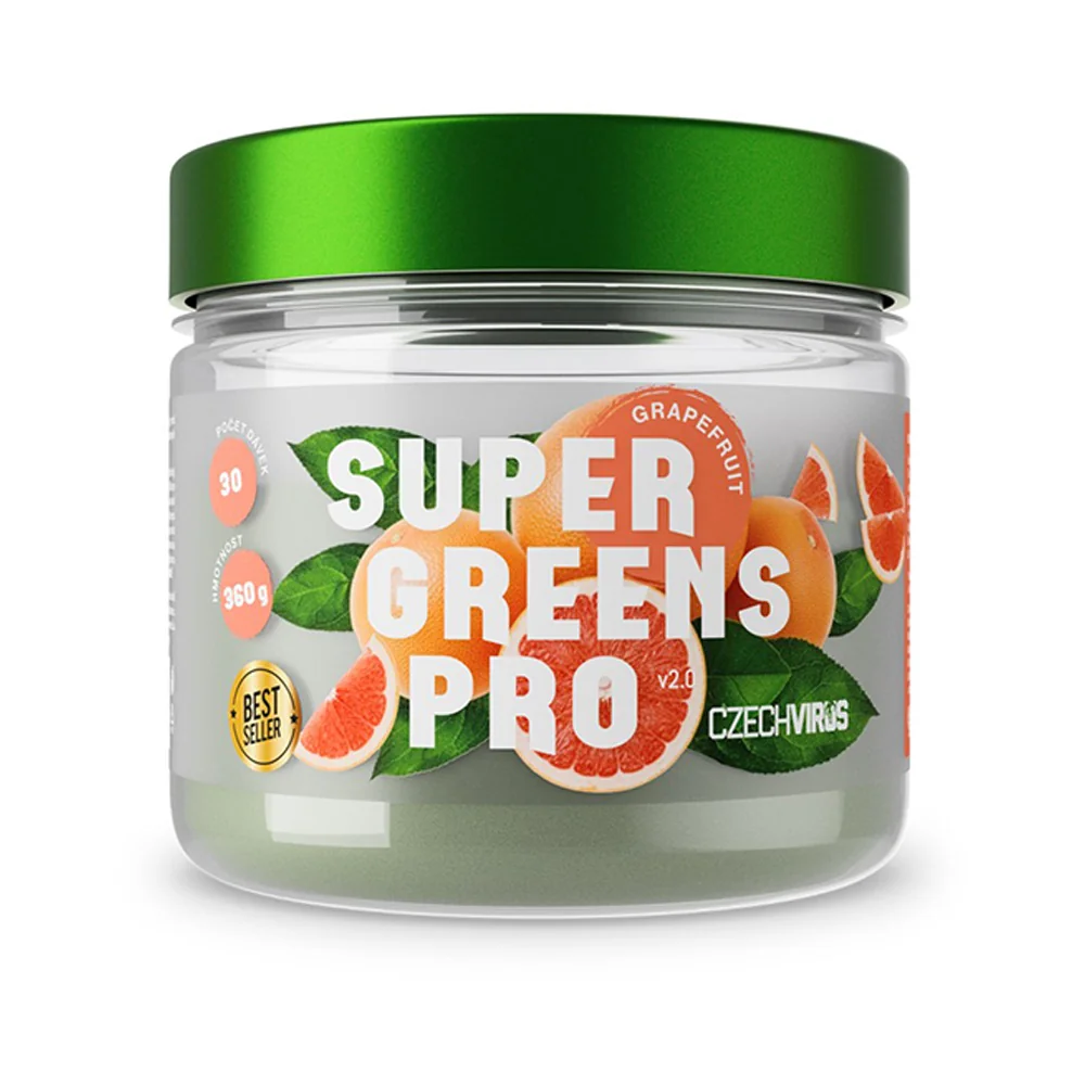 Czech Virus Super Greens Pro V2.0 grapefruit 360 g