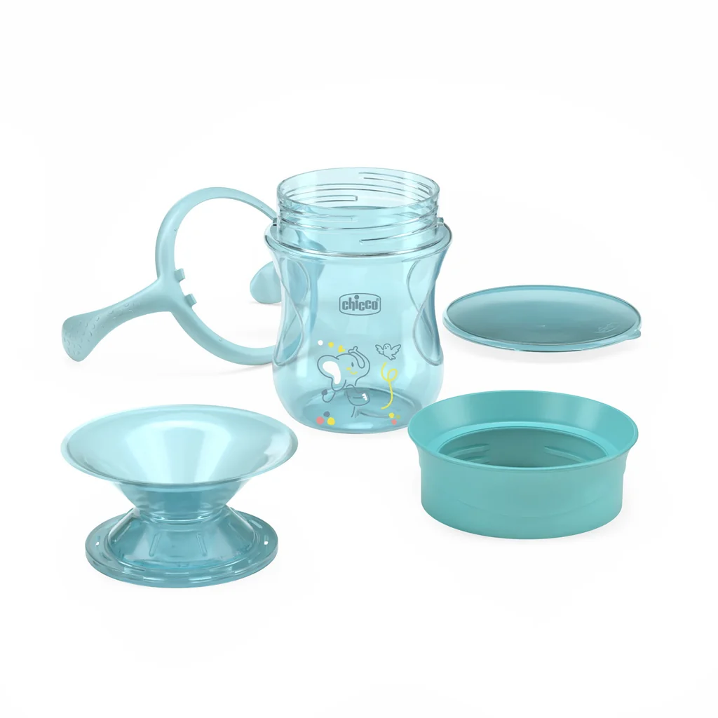 Chicco Hrneček 360 Perfect X s držadly 12m+ 200 ml teal