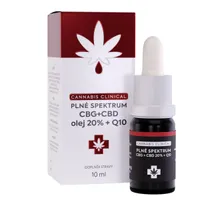 Cannabis Clinical CBG + CBD 20% + Q10