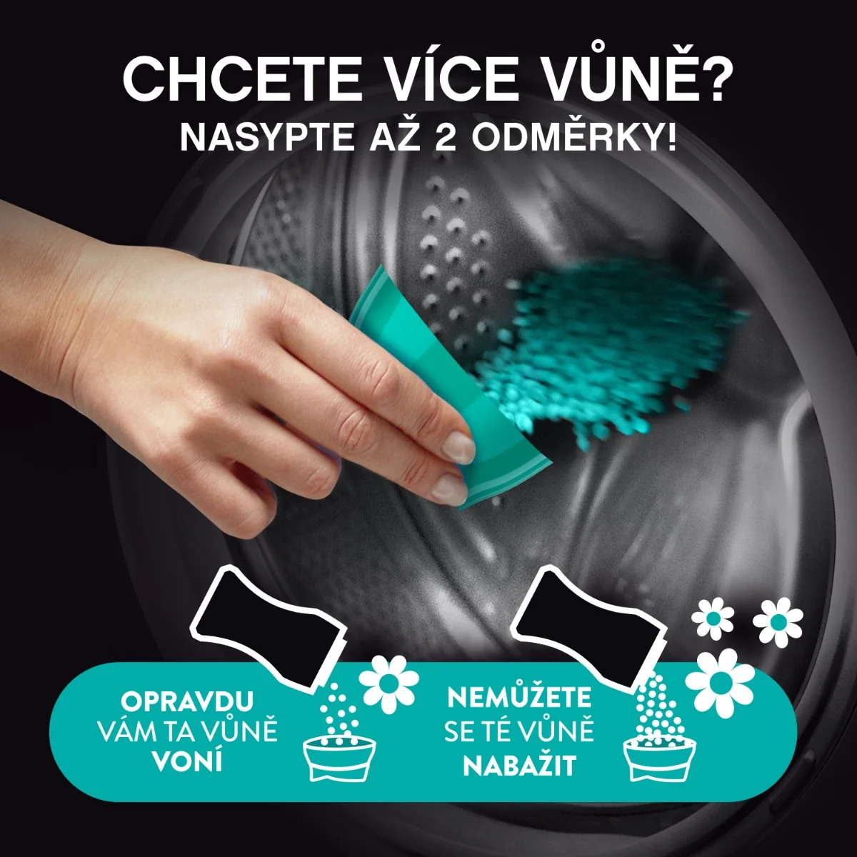 Lenor Unstoppables Vonné perličky Fresh 195 g