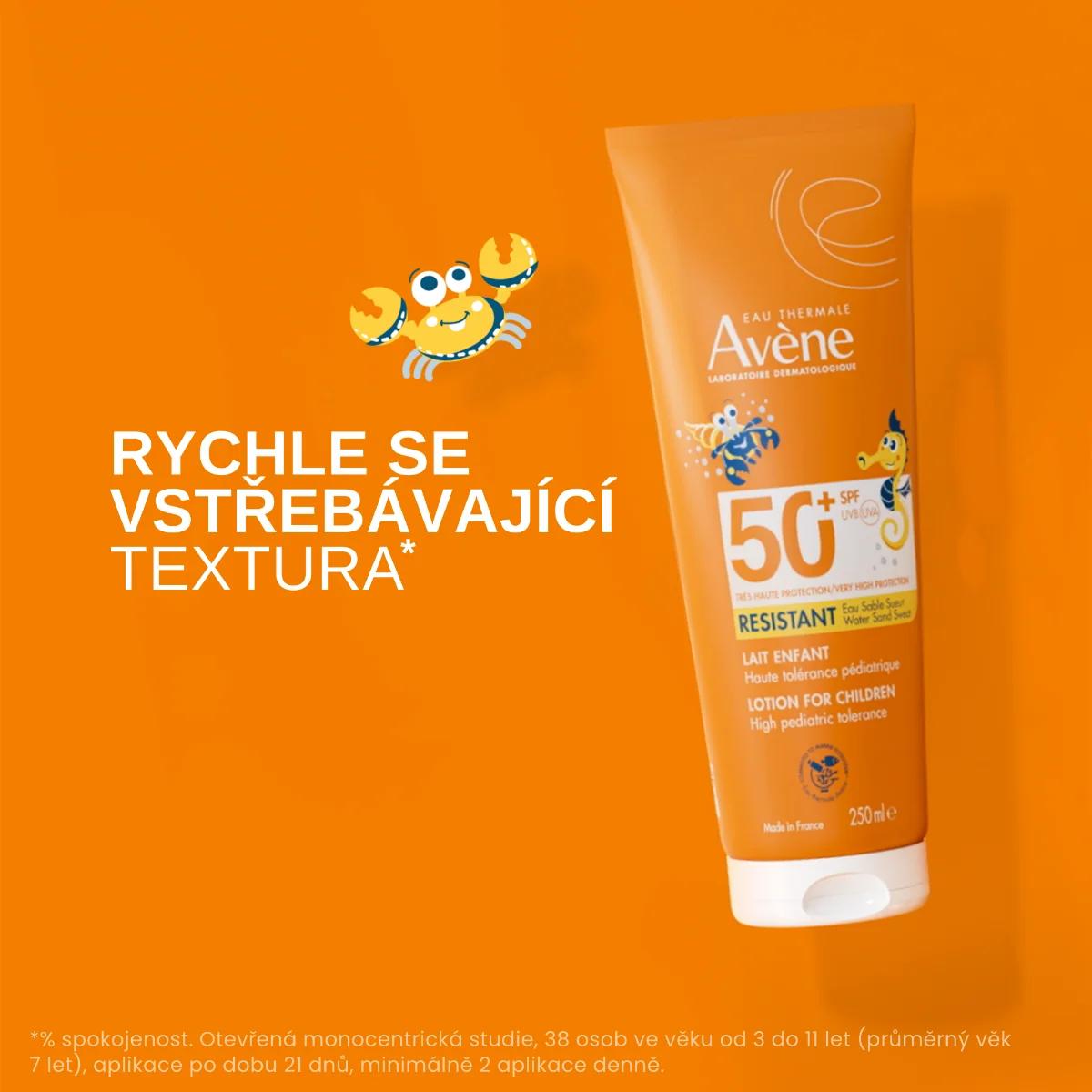 Avène Sun Mléko pro děti SPF50+ 250 ml