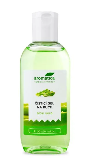 Aromatica Čisticí gel na ruce Aloe vera 75 ml