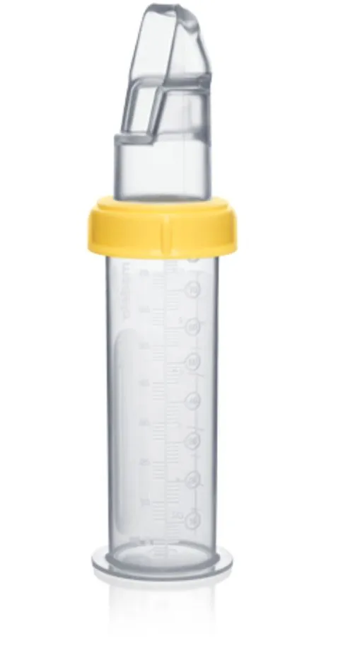 MEDELA SoftCup lahvička s dudlíkem ve tvaru lžičky 80 ml