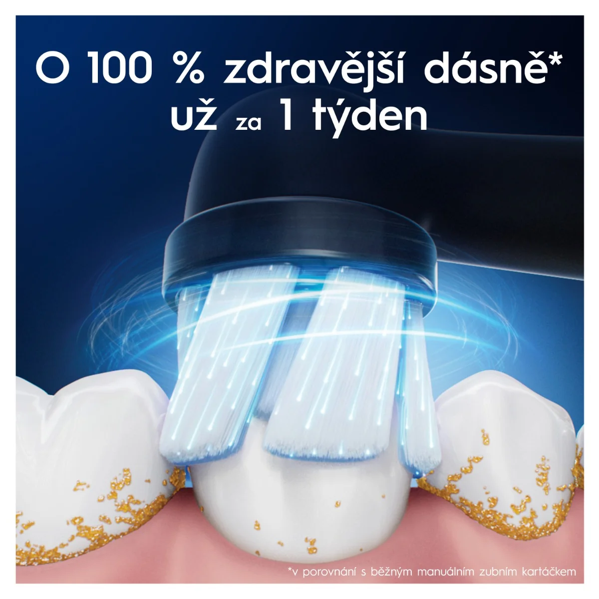 Oral-B iO Series Gentle Care kartáčkové hlavy 4 ks černé