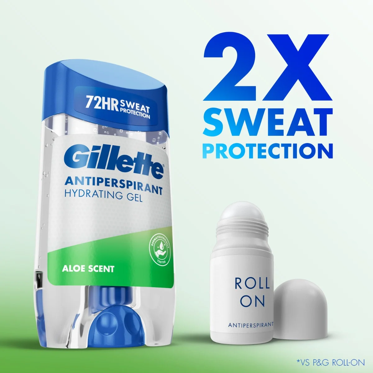 Gillette Aloe Scent Pánský antiperspirant 70 ml