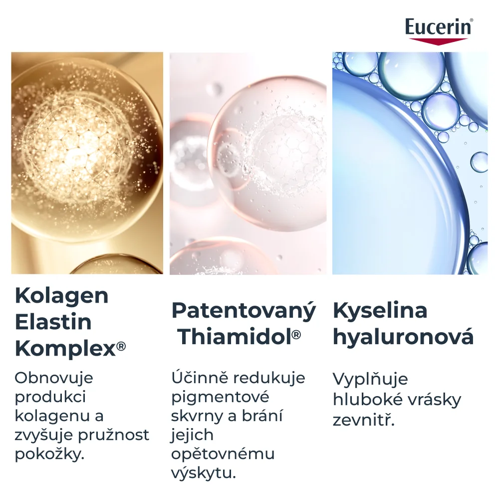 Eucerin Hyaluron-Filler + Elasticity noční krém proti vráskám 50 ml náhradní náplň