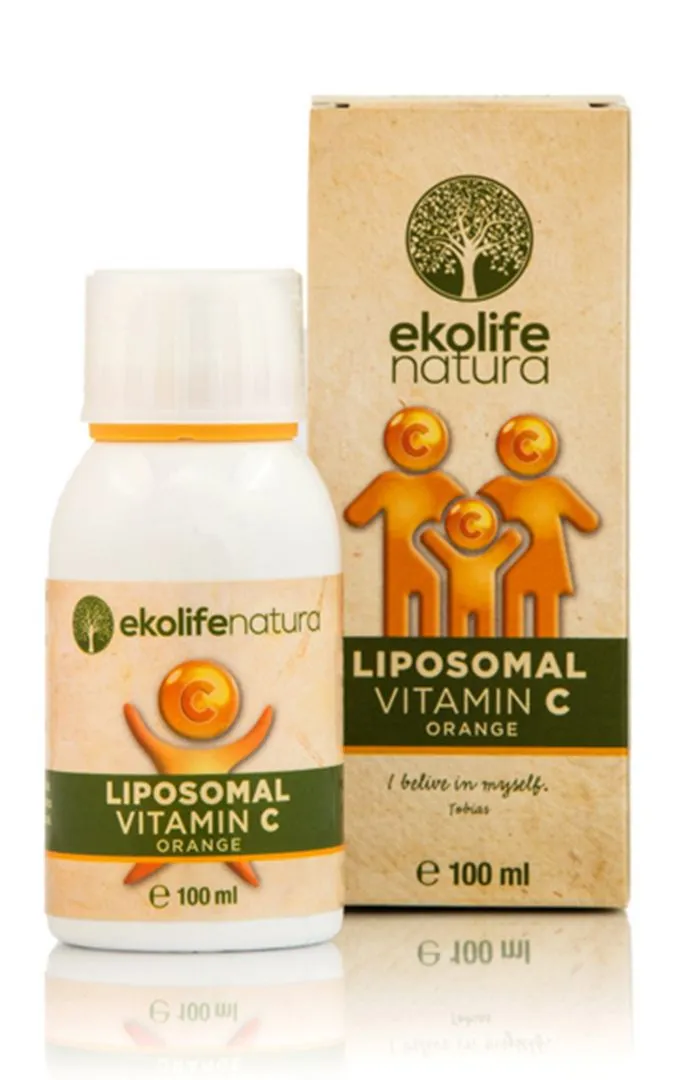 Ekolife Natura Lipozomální vitamín C kapky 100 ml