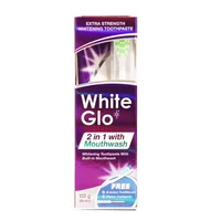 White Glo 2 in 1 Mouthwash