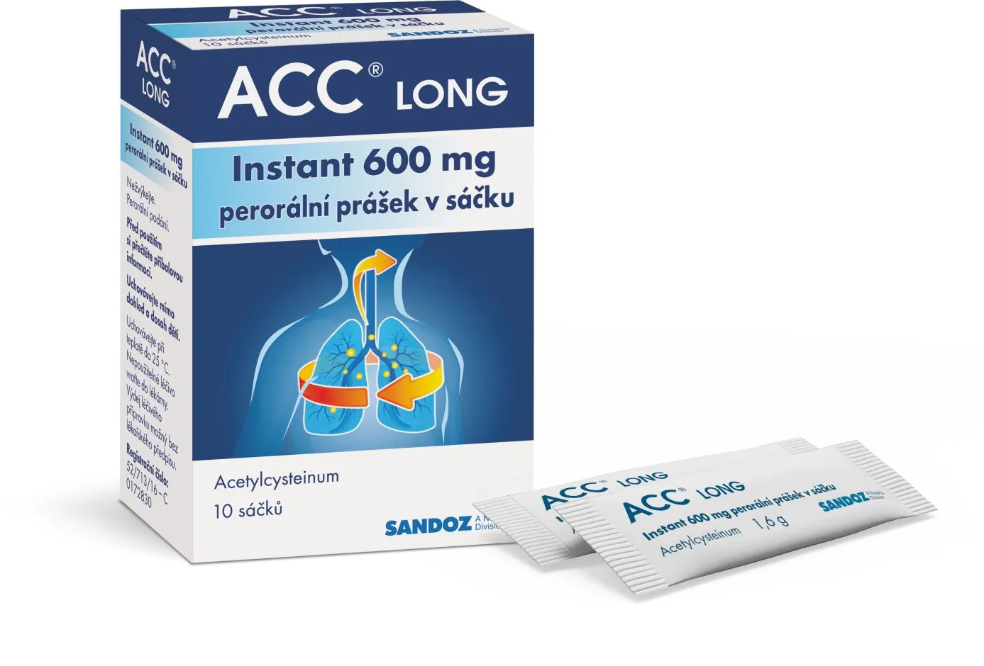 ACC LONG Instant 600 mg 10 sáčků