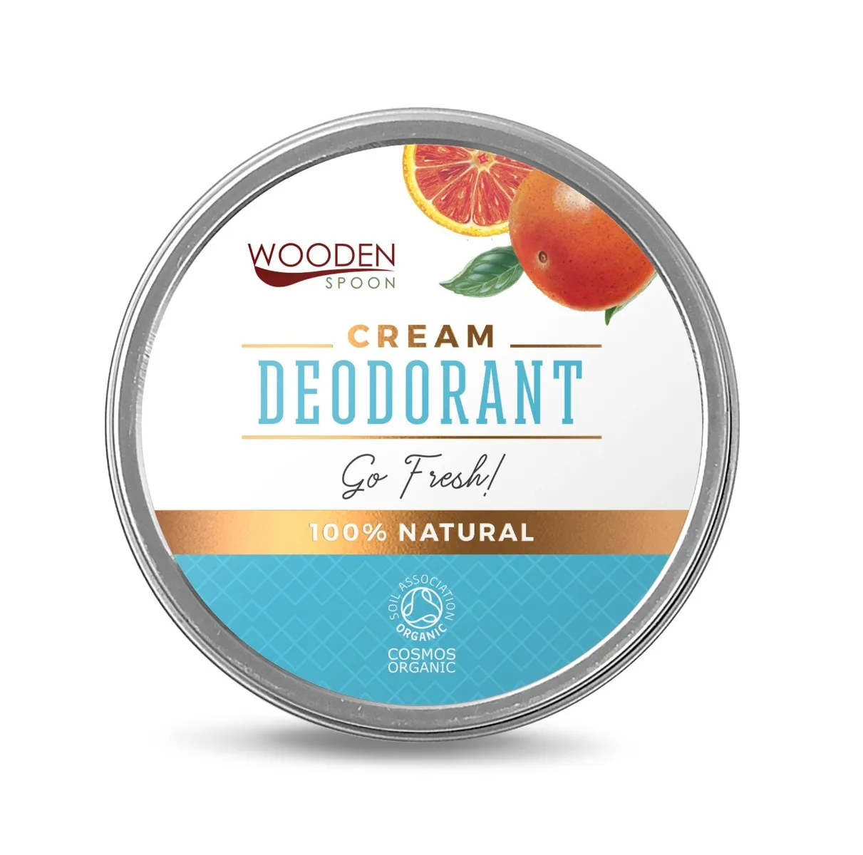 WoodenSpoon Přírodní krémový deodorant Go Fresh 60 ml