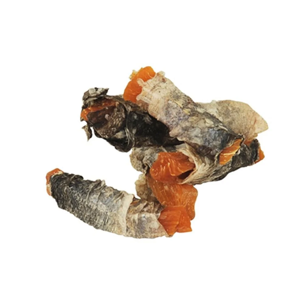 Fish4Dogs Pamlsky pro psy LOVE rybí závitky s batáty 100 g