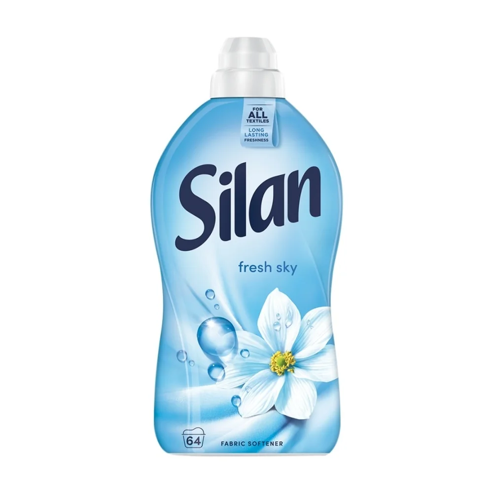 Silan Fresh Sky koncentrovaná aviváž do pračky 1408 ml 64 dávek