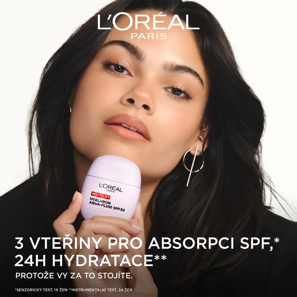 Loréal Paris Revitalift Filler SunPod Aqua Fluid s kyselinou hyaluronovou & SPF30 40 ml