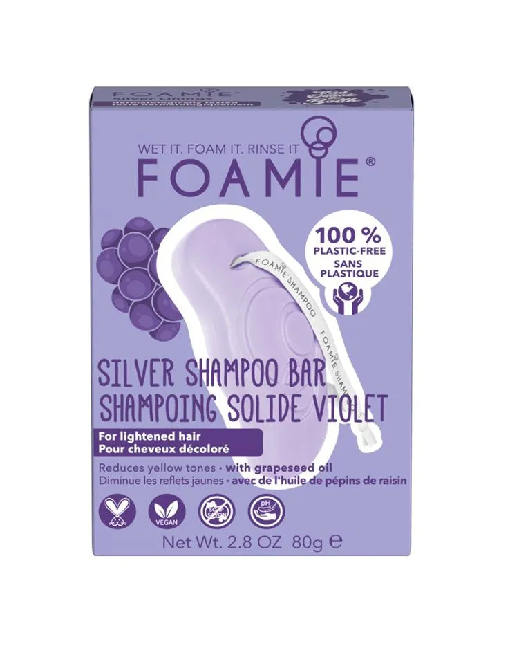 Foamie Shampoo Bar Silver Linings tuhý šampon 80 g
