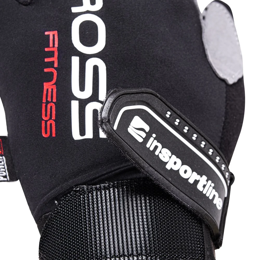 inSPORTline Fitness rukavice Freso černo-červená - 3XL