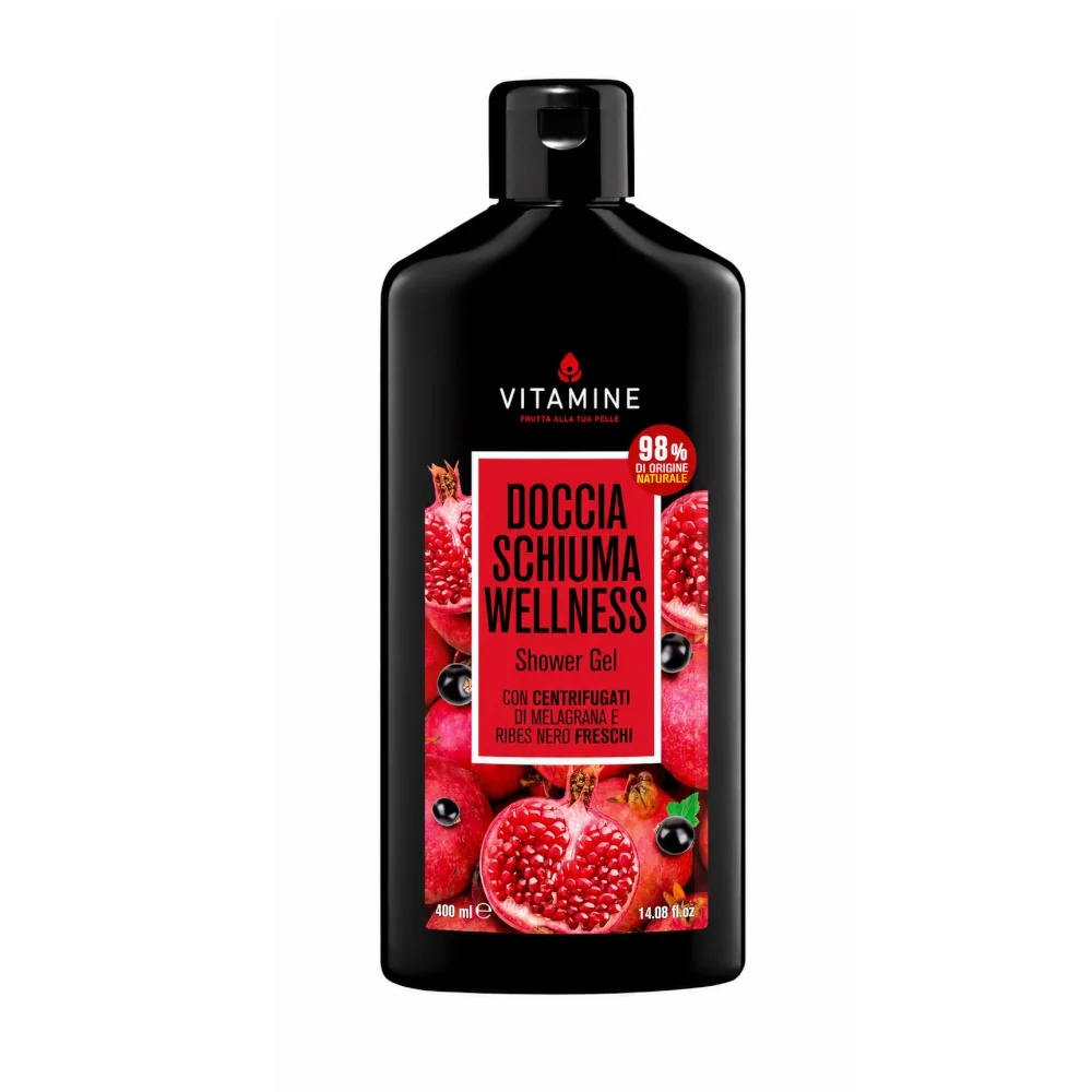 Vitamine Wellness Granátové jablko a rybíz sprchový gel 400 ml
