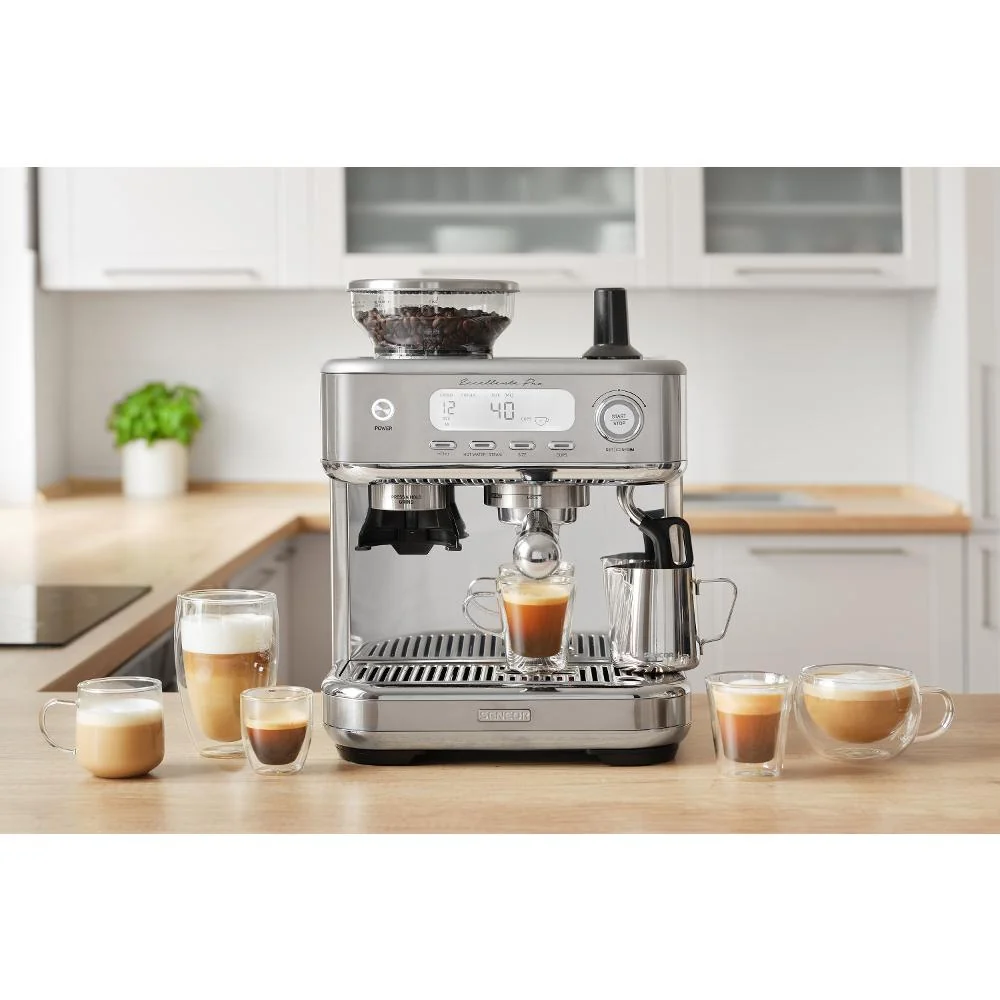SENCOR SES 6050SS Espresso pákový kávovar stříbrný