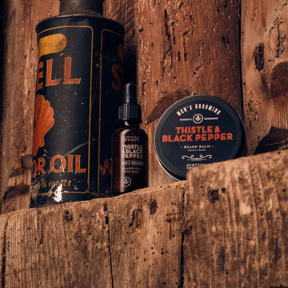 Scottish Fine Soaps Thistle & Black Pepper Balzám na vousy 95 ml