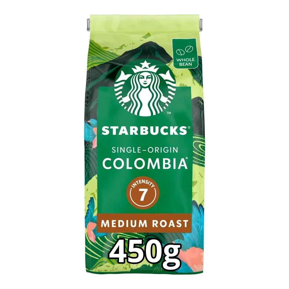STARBUCKS Single-Origin Colombia Medium Roast zrnková káva 450 g