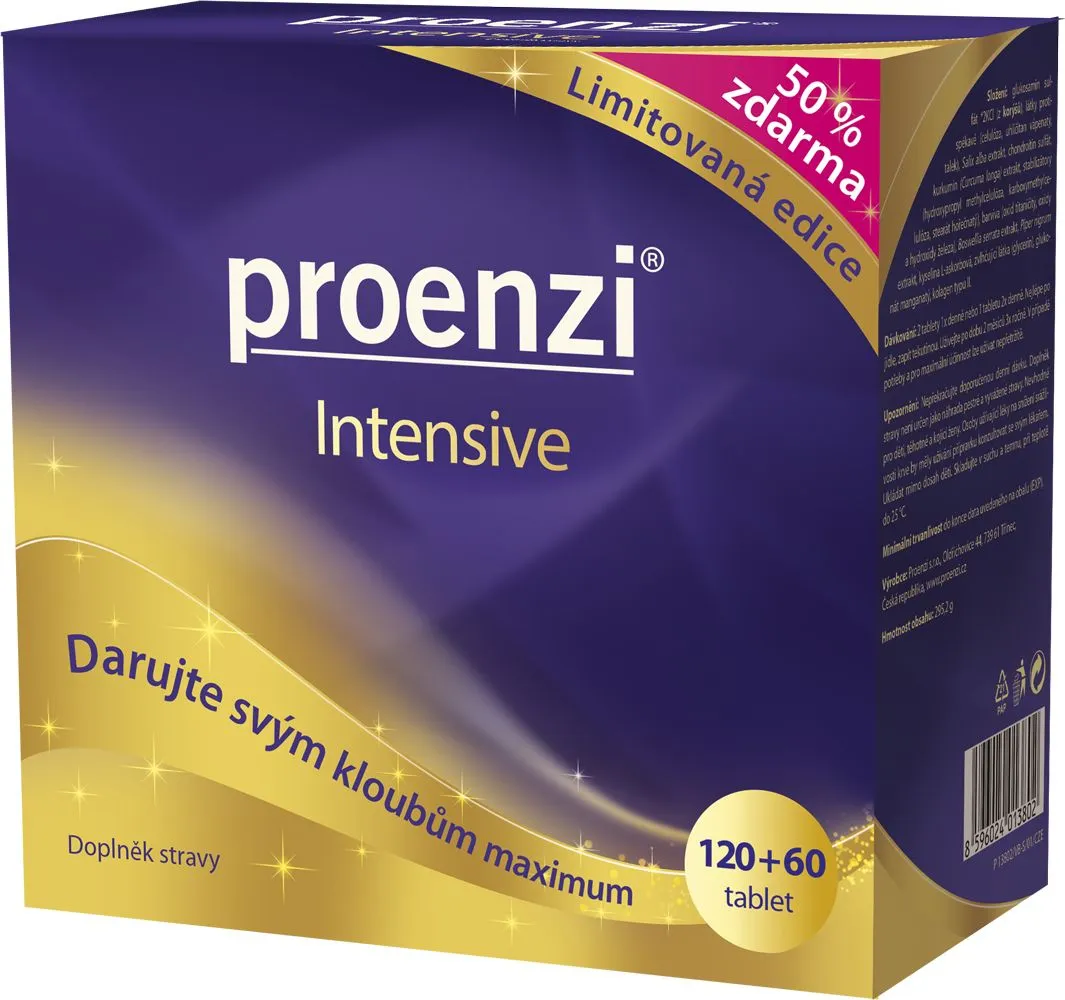 Proenzi Intensive 120+60 tablet Vánoce 2018