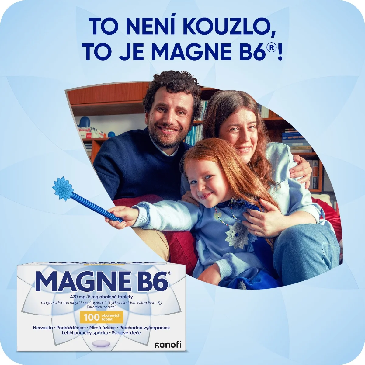 Magne B6 470 mg/5 mg 100 tablet