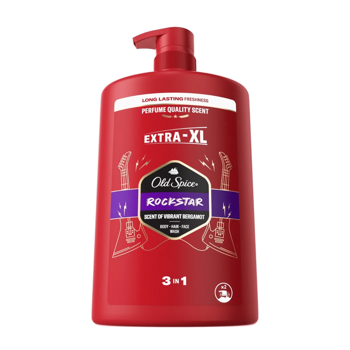 Old Spice Rockstar Sprchový gel 3v1 1000 ml