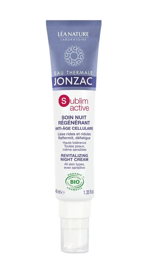 JONZAC Sublimactive Noční krém na vrásky BIO 40 ml