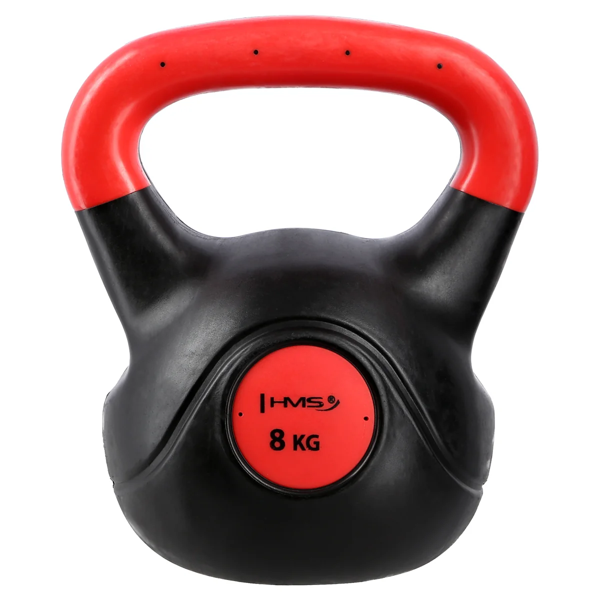HMS Kompozitový kettlebell KPC08 Vin-Bell 8 kg červený