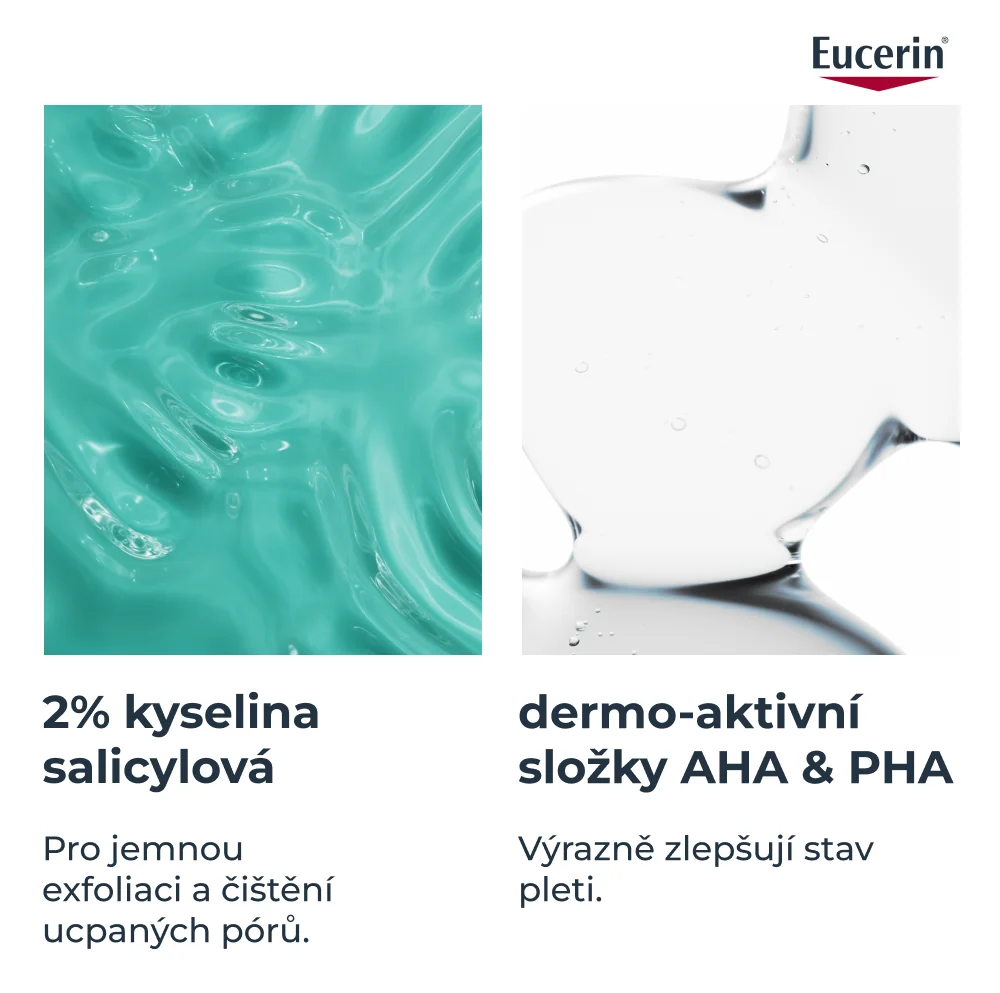 Eucerin DermoPure Clinical Exfoliační čisticí gel 400 ml
