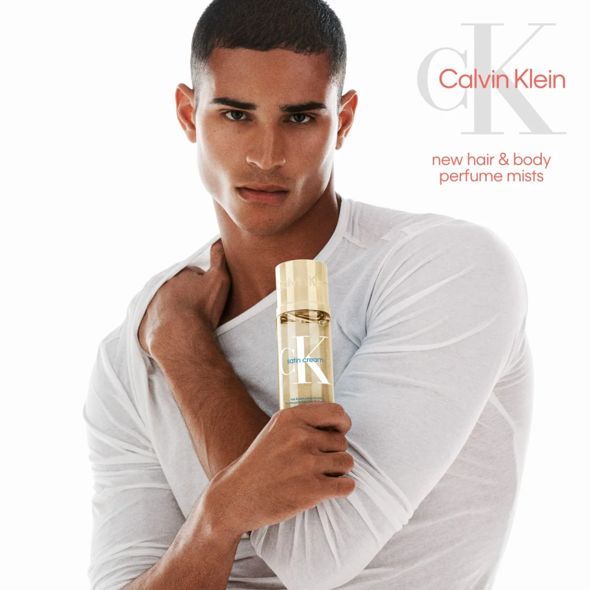 Calvin Klein Body Mist Satin Cream parfémovaná mlha 236 ml