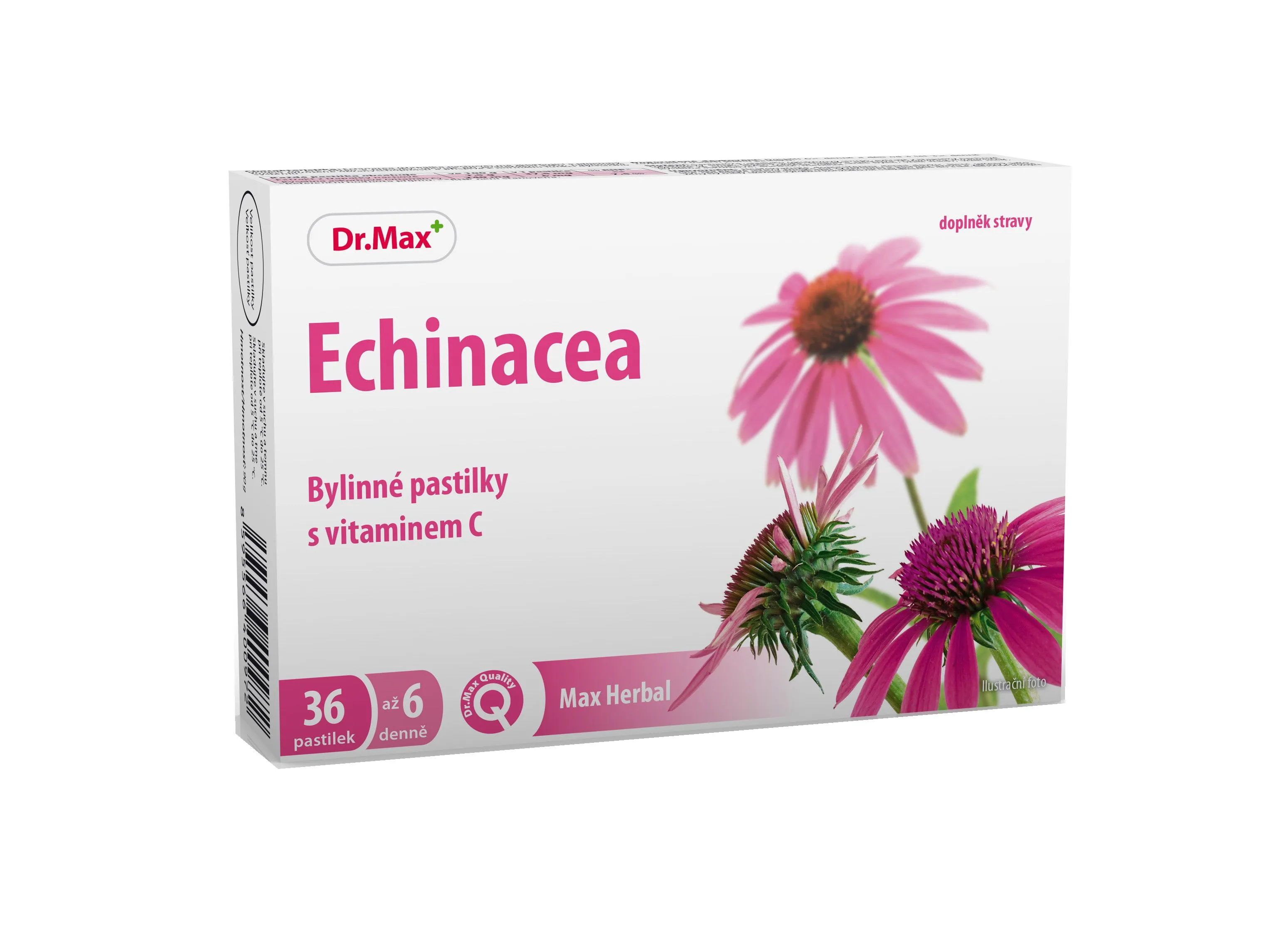 Dr. Max Herbal Echinacea bylinné pastilky 36 pastilek