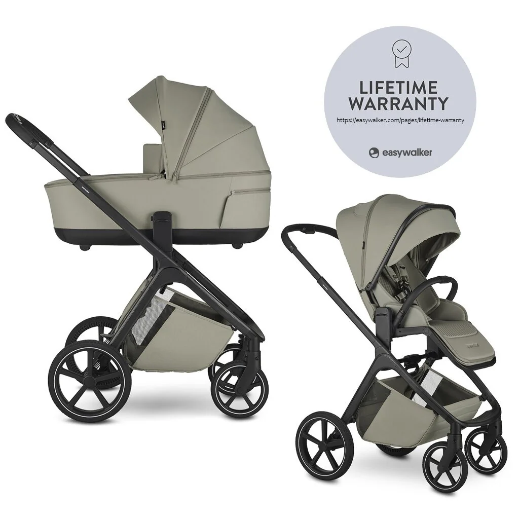 Easywalker Kočárek kombinovaný Zoey Sage Green