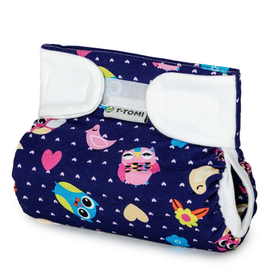 T-tomi Ortopedické abdukční kalhotky - suchý zip Owls (3-6kg)