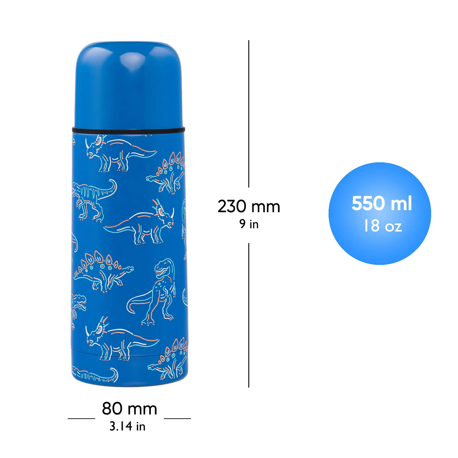 Baagl Termoláhev Dino, 550 ml