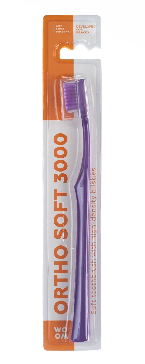 WOOM ORTHO SOFT 3000 zubní kartáček 1 ks