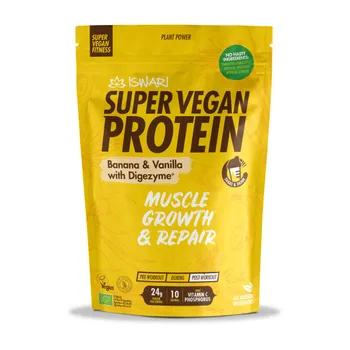 Iswari Super Vegan Protein BIO banán&vanilka 350 g