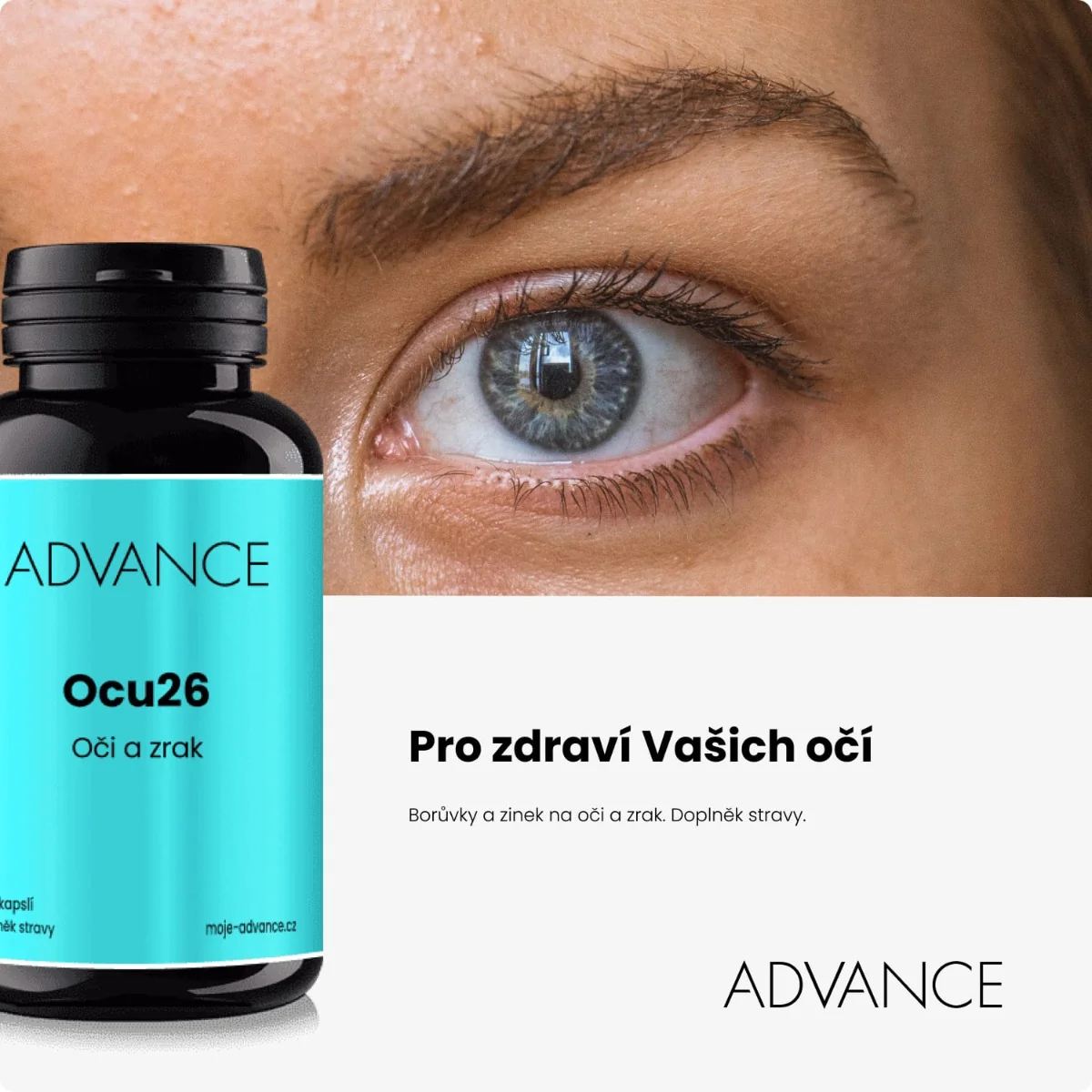 ADVANCE Ocu26 oči a zrak 60 kapslí