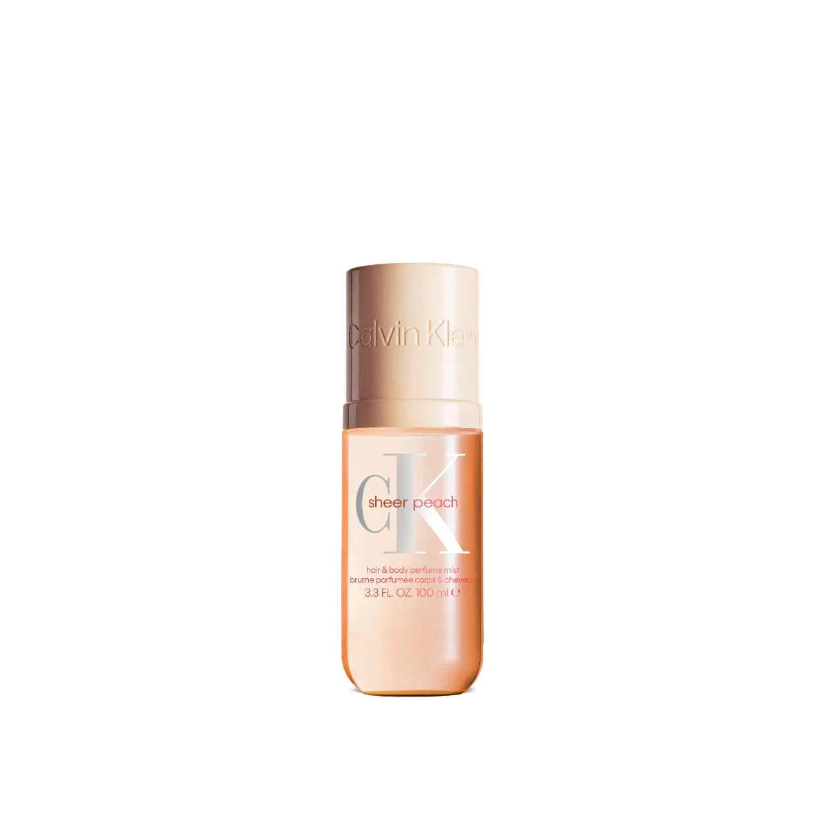 Calvin Klein Body Mist Sheer Peach parfémovaná mlha 100 ml