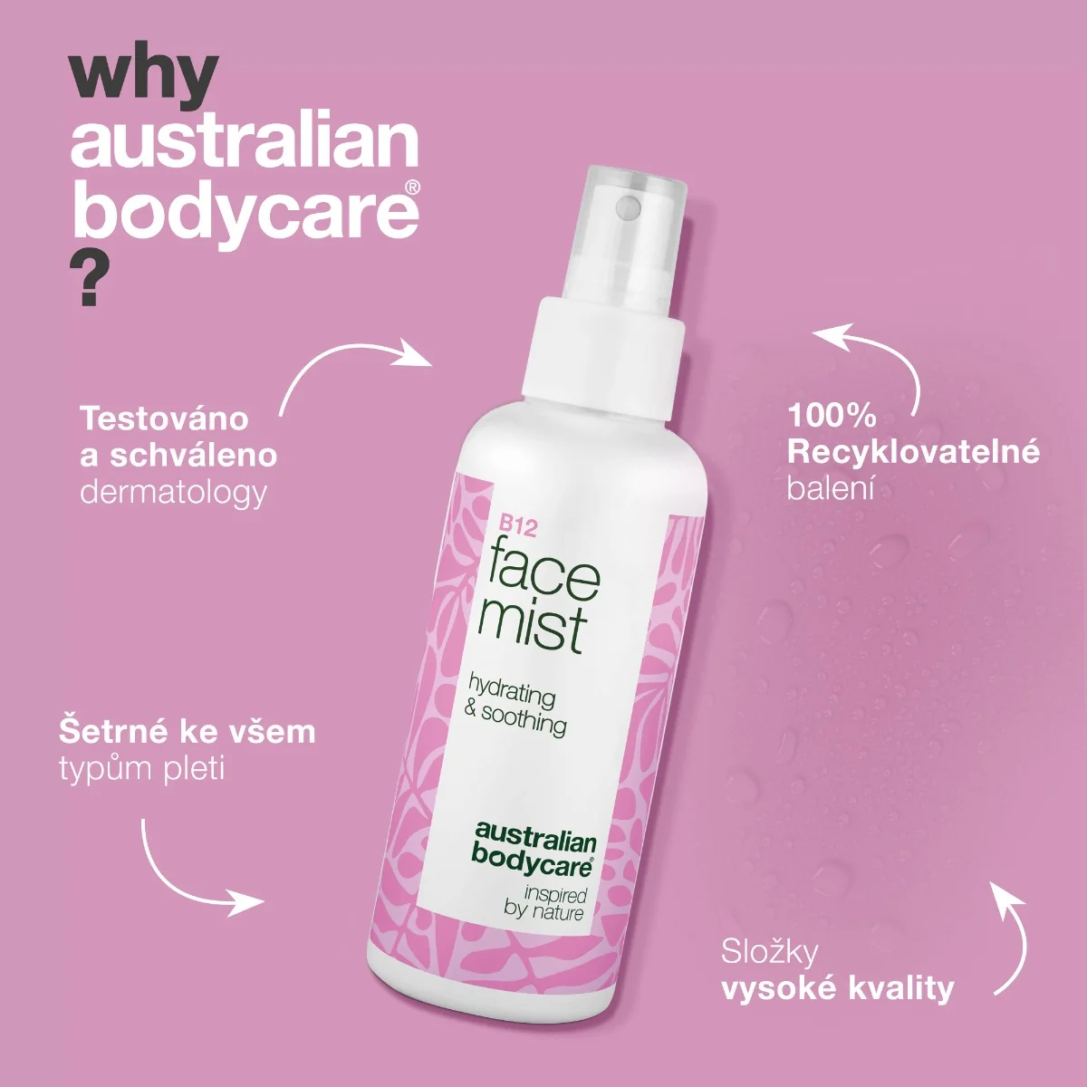 Australian Bodycare B12 Face Mist 100 ml