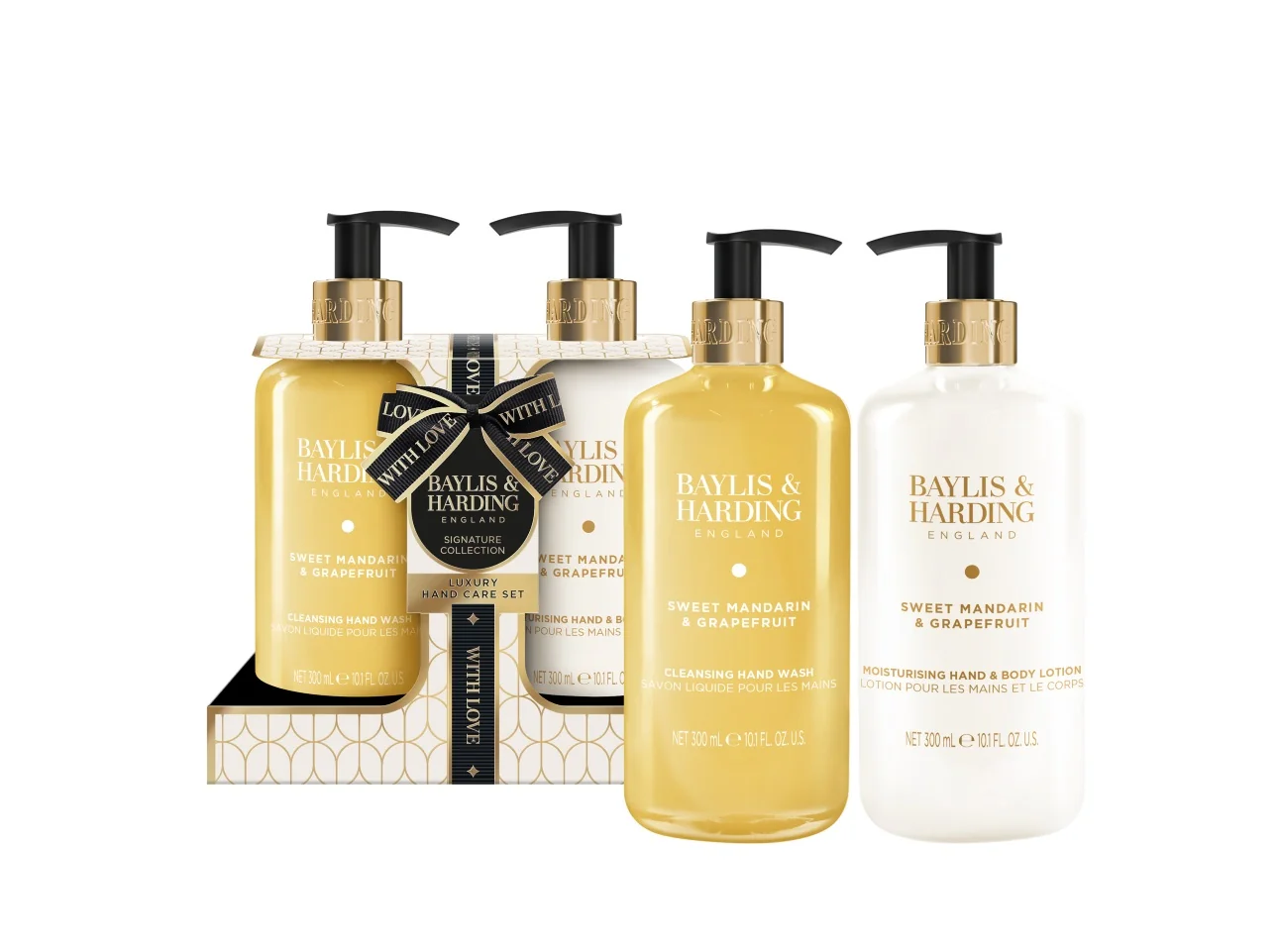 Baylis & Harding Sada péče o ruce Mandarinka & Grapefruit 2x300 ml