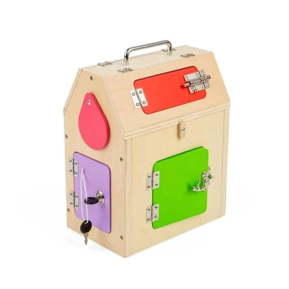 Bigjigs Toys Activity board Domeček
