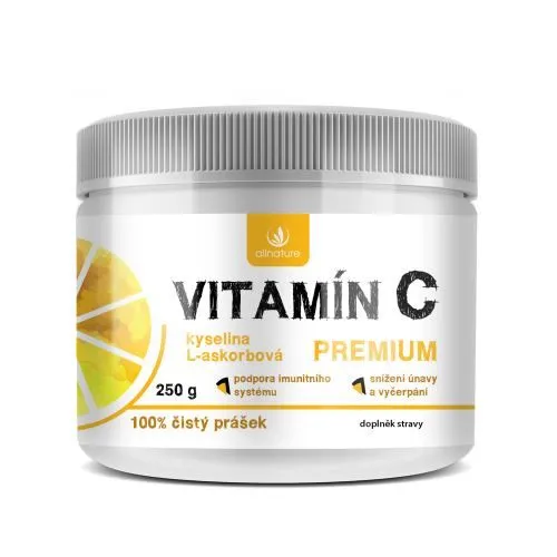 Allnature Vitamín C Premium prášek 250 g